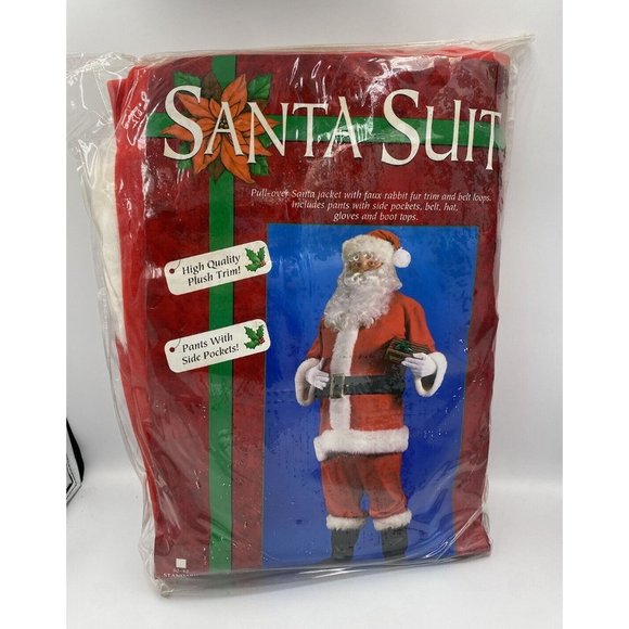 Fun World Santa Suit Customs Christmas‎ Plus 50-54- See Description - Picture 1 of 7